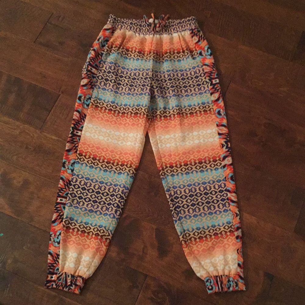 Colorful joggers polyester